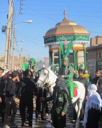 چاووش عزا در آران وبیدگل