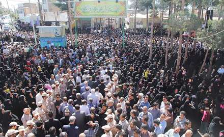 تشییع پیکر جانباختگان فاجعه منا در استانها