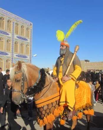 چاووش عزا در آران وبیدگل