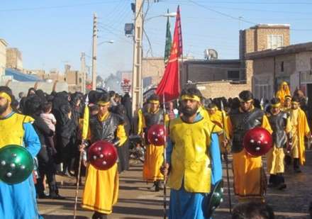 چاووش عزا در آران وبیدگل