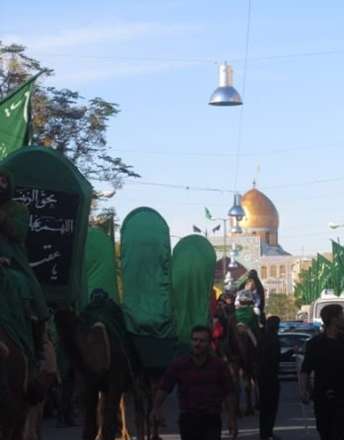 چاووش عزا در آران وبیدگل