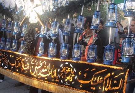 چاووش عزا در آران وبیدگل