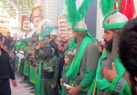 چاووش عزا در آران وبیدگل