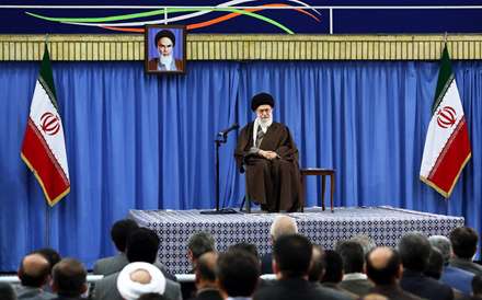 دیدار جمعی از رؤسای دانشگاه‌ها با رهبر انقلاب