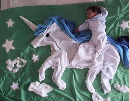 خلاقیت های زیبا در تصویربرداری از نوزاد