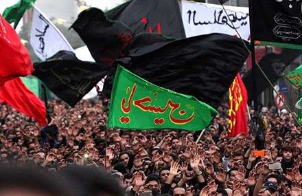 اجتماع عظیم عاشقان اباعبدالله الحسین در حسینیه اعظم زنجان