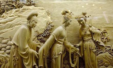 منبت کاری هایی شگفت انگیز و تاریخی بر روی چوب