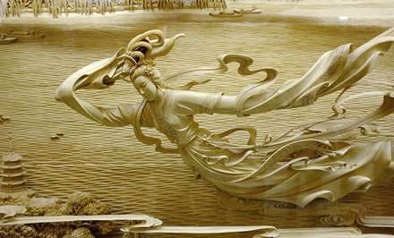 منبت کاری هایی شگفت انگیز و تاریخی بر روی چوب