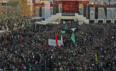 عزاداری اربعین در کربلا