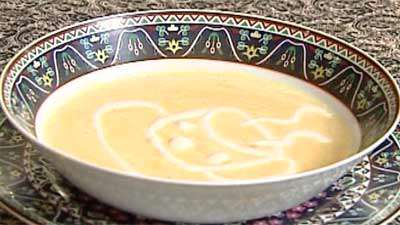 سوپ کدو حلوایی
