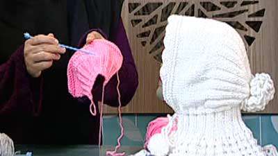 مقنعه بچه گانه _ خانم کتلی