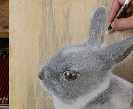 جهان واقعی در نقاشی های سه بعدی