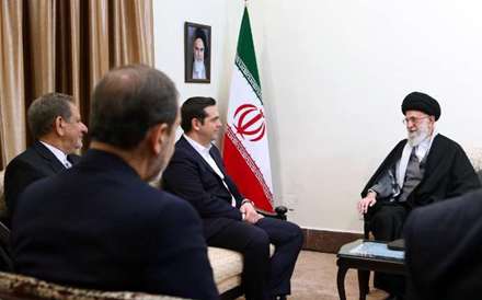 دیدار نخست وزیر یونان با مقام معظم رهبری