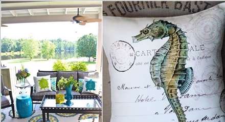 تزیینات جالب خانه با ایده های دریایی