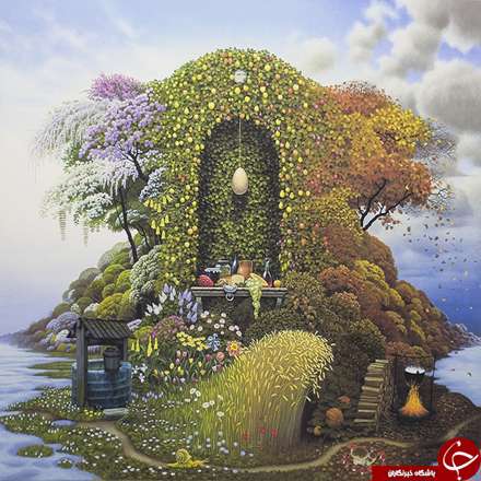 تابلو نقاشی های فوق العاده با چهار نقش گوناگون