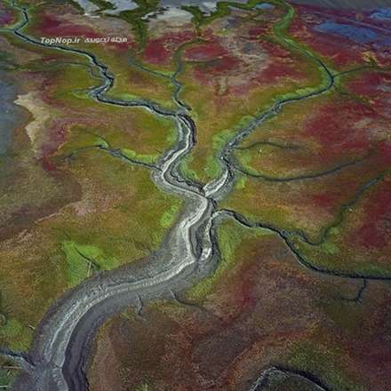 عکس های هوایی از مخازن آب زمین