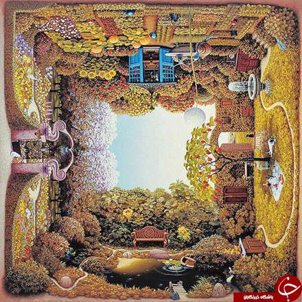 تابلو نقاشی های فوق العاده با چهار نقش گوناگون