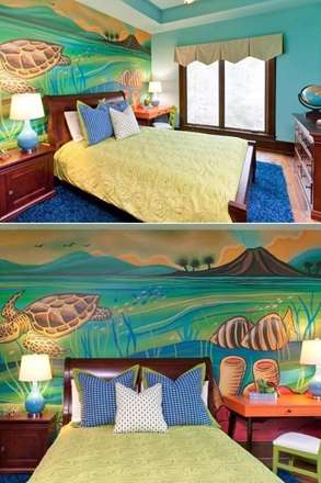 تزیینات جالب خانه با ایده های دریایی