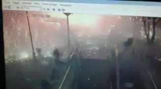 لحظه وقوع انفجار امشب در آنكارا  تركيه