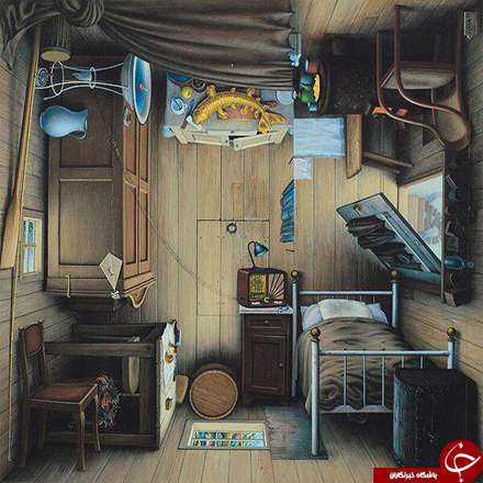 تابلو نقاشی های فوق العاده با چهار نقش گوناگون