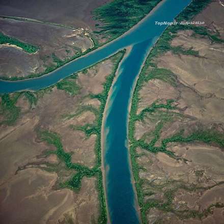 عکس های هوایی از مخازن آب زمین