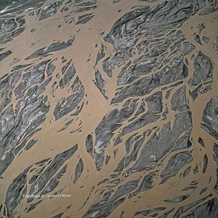 عکس های هوایی از مخازن آب زمین