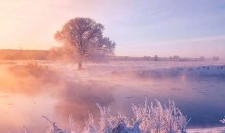 زیبایی های فریبنده صبح گاه زمستانی