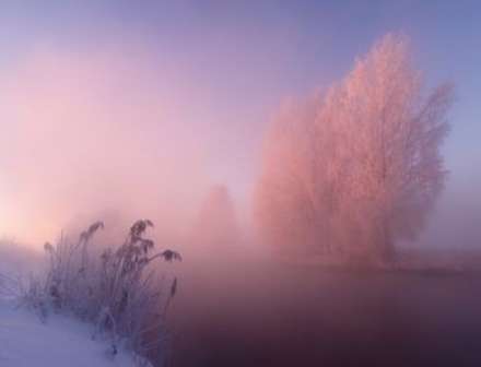 زیبایی های فریبنده صبح گاه زمستانی