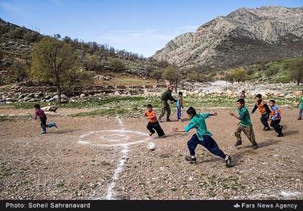اردوی جهادی منتظران خورشید در منطقه فداله عمران