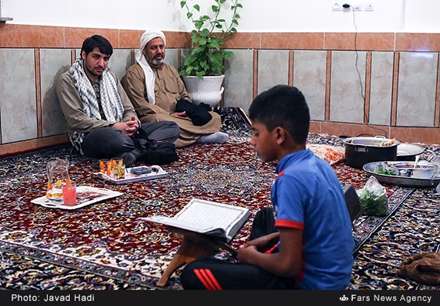 اردوی جهادی فرهنگی بسیج در روستای محرزی