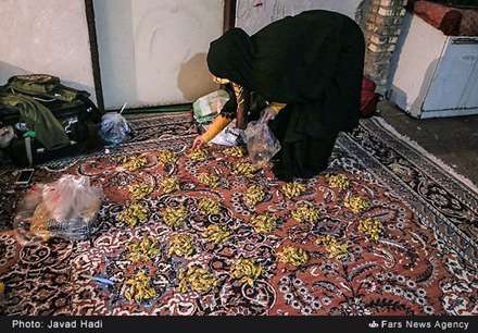 اردوی جهادی فرهنگی بسیج در روستای محرزی