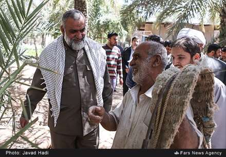 اردوی جهادی فرهنگی بسیج در روستای محرزی