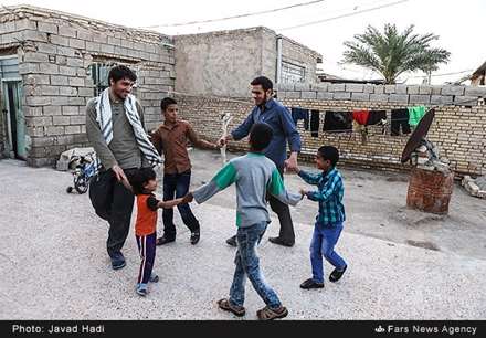 اردوی جهادی فرهنگی بسیج در روستای محرزی
