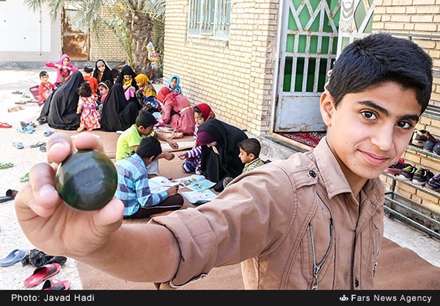 اردوی جهادی فرهنگی بسیج در روستای محرزی