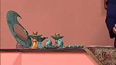 تزئین آینه با گرانیت