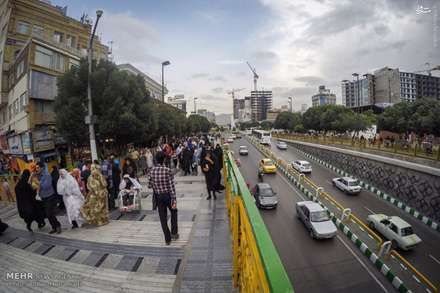 زائرین حرم مطهر رضوی در ایام مبارک ماه رمضان