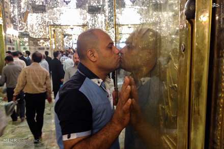 زائرین حرم مطهر رضوی در ایام مبارک ماه رمضان