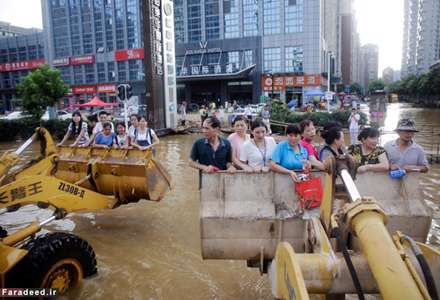 سیل مرگبار در چین