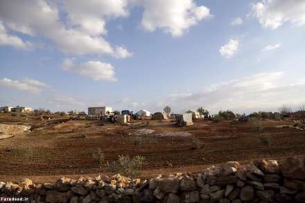 غارنشینی مردم جنگ زده در سوریه