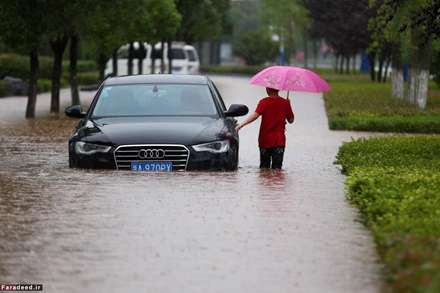 سیل مرگبار در چین