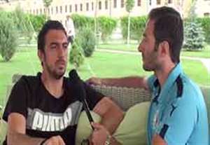 مصاحبه با مهدی رحمتی در حاشیه اردوی ارمنستان