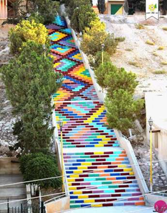 زیباترین پله های جهان؛ از تهران تا فیلادلفیا