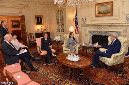 آنجلینا جولی و جان کری در ضیافت افطار