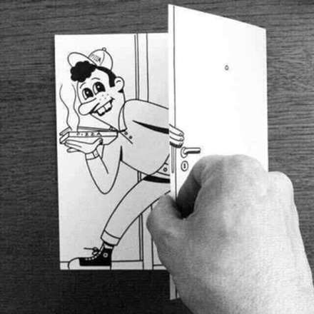 نقاشی های سه بعدی جالب و دیدنی از زاویه خاص