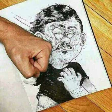 نقاشی های سه بعدی جالب و دیدنی از زاویه خاص