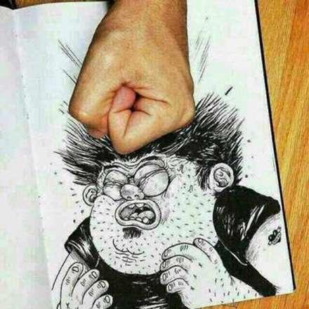 نقاشی های سه بعدی جالب و دیدنی از زاویه خاص