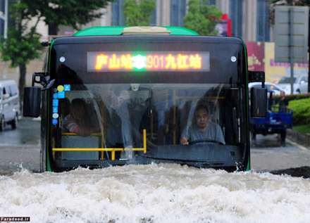 سیل مرگبار در چین