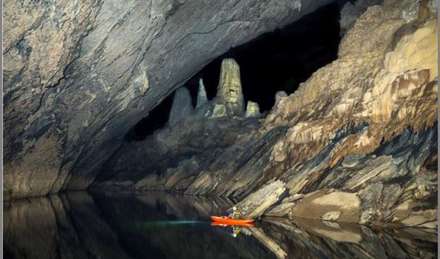 غار زیبا شگفتی زمین شناسی جنوب شرق آسیا