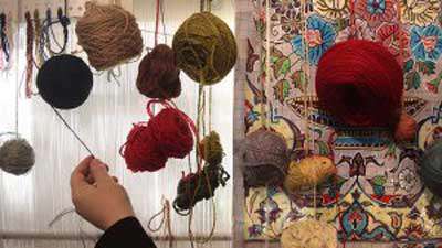 فرش بافی (2) _ خانم خانی