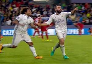 گل کارواخال؛ رئال مادرید - سویا